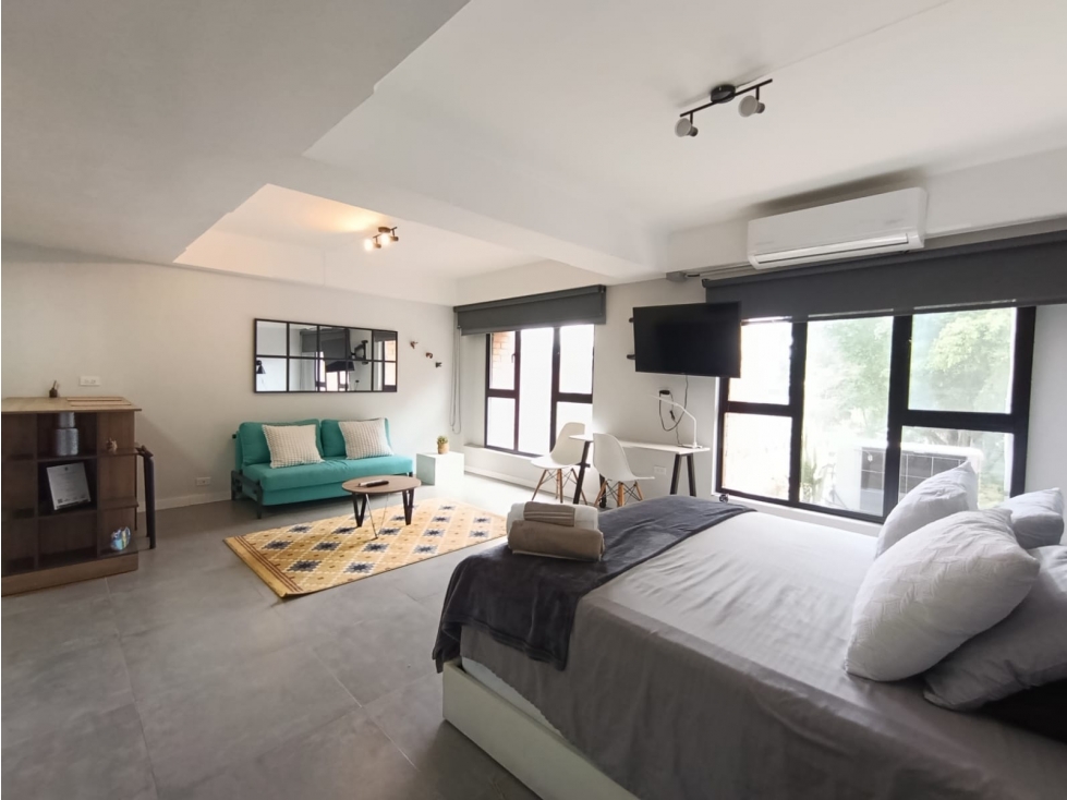 Apartaestudio en Arriendo en El Poblado, Medellín