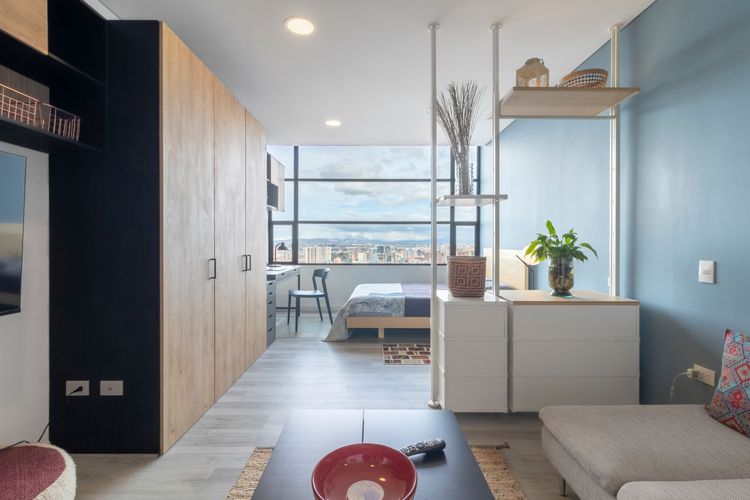 Apartamento de 1 alcoba en arriendo en Centro Internacional, Bogotá, 34 m² · foto 1 de 20