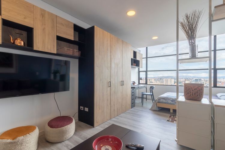 Apartamento de 1 alcoba en arriendo en Centro Internacional, Bogotá, 34 m² · foto 3 de 20