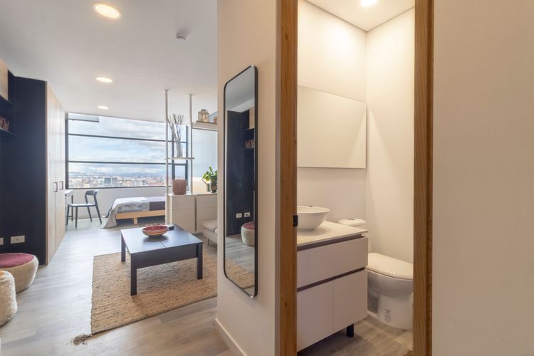 Apartamento de 1 alcoba en arriendo en Centro Internacional, Bogotá, 34 m² · foto 4 de 20