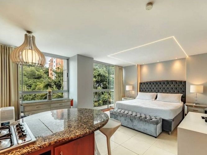 Apartamento de 1 alcoba en venta en El Poblado, Medellín, 37 m² · foto 3 de 10