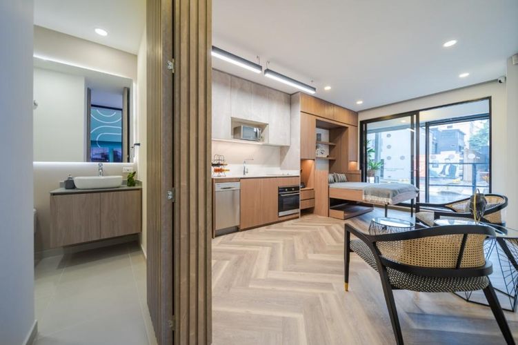 Apartaestudio en venta en Chico Norte, Bogotá, 36 m² · foto 6 de 7