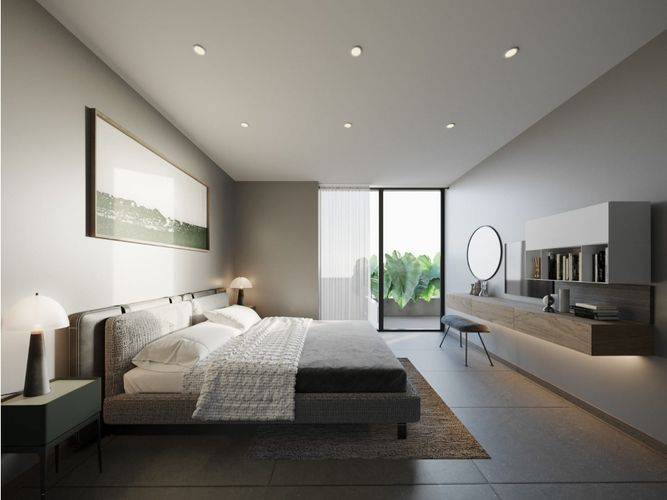 Apartamento de 1 alcoba en venta en El Poblado, Medellín, 53 m² · foto 2 de 15