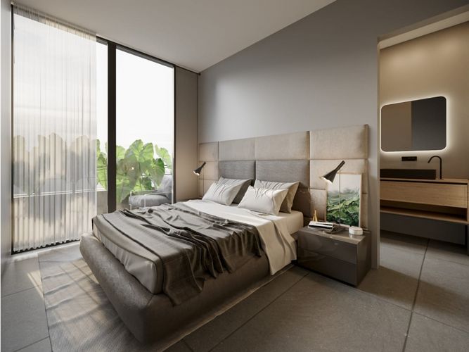 Apartamento de 1 alcoba en venta en El Poblado, Medellín, 53 m² · foto 3 de 15