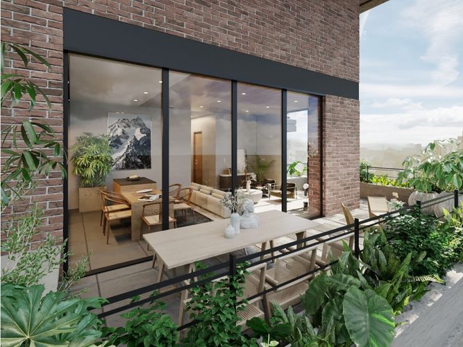 Apartamento de 1 alcoba en venta en El Poblado, Medellín, 53 m² · foto 4 de 15