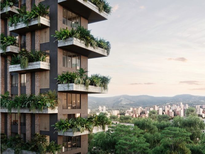 Apartamento de 1 alcoba en venta en El Poblado, Medellín, 53 m² · foto 14 de 15