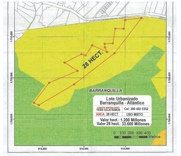 Lote en venta en El Porvenir, Barranquilla · foto 3 de 3