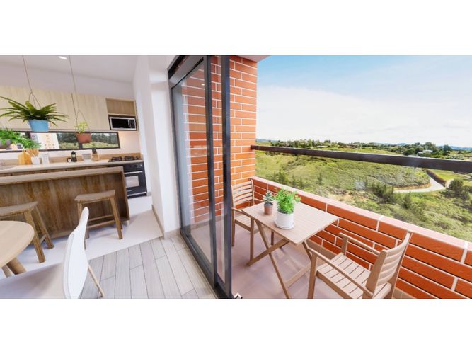 Apartamento de 3 alcobas en venta en Barro Blanco, Rionegro, 90 m² · foto 3 de 9