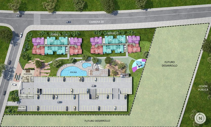 Apartamento de 3 alcobas en venta en Ciudad Mallorquin, Barranquilla, 77 m² · foto 13 de 13
