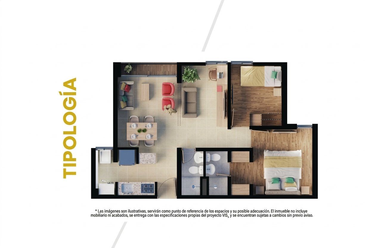 Apartamento en venta en El Rosario, Itagüí · foto 5 de 5