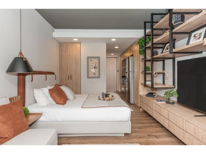 Apartaestudio en venta en Pasadena, Bogotá, 26 m² · foto 3 de 12
