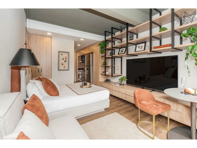Apartaestudio en venta en Pasadena, Bogotá, 26 m² · foto 4 de 12