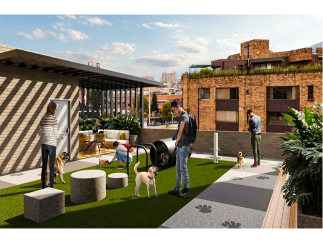 Apartaestudio en venta en Pasadena, Bogotá, 26 m² · foto 11 de 12