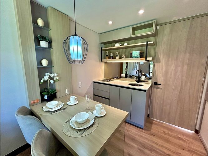 Apartaestudio en venta en Ciudad Salitre Oriental, Bogotá, 27 m² · foto 3 de 6