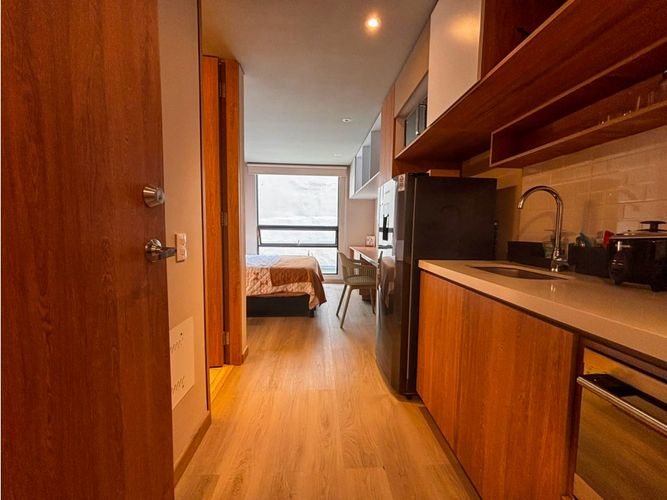 Apartaestudio en venta en Chapinero, Bogotá, 16 m² · foto 5 de 11