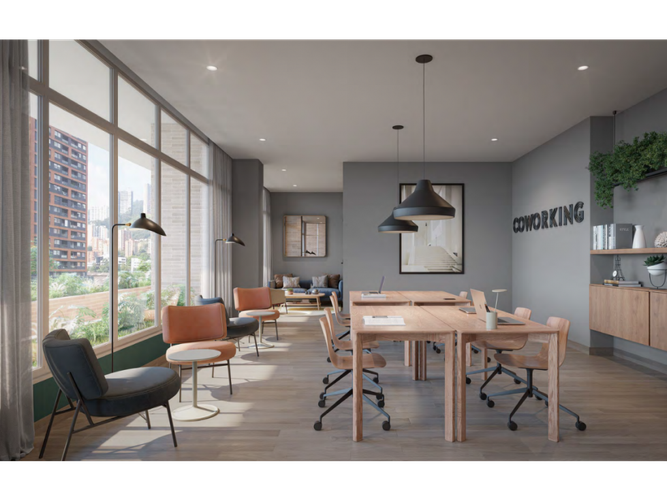 Apartaestudio en venta en Ciudad Del Río, Medellín, 51 m² · foto 7 de 10
