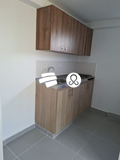Apartamento de 1 alcoba en venta en Hato Viejo, Bello, 38 m² · foto 3 de 15