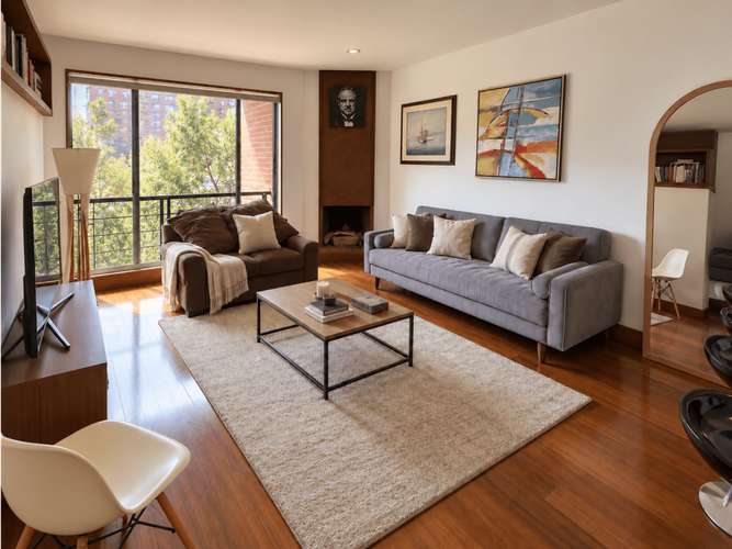 Apartaestudio en venta en El Nogal, Bogotá, 50 m² · foto 5 de 10