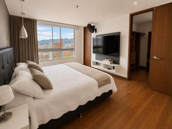 Apartamento de 3 alcobas en arriendo en El Poblado, Medellín, 175 m² · foto 10 de 20