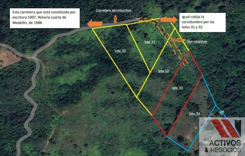 Lote en venta en La Brizuela, Guarne, 15000 m² · foto 3 de 3