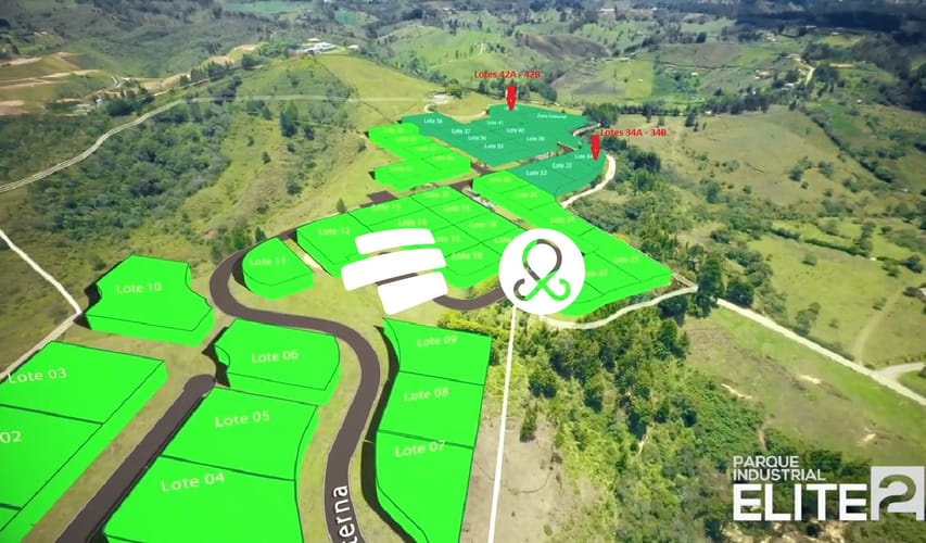 Lote en venta en Los Colegios, Rionegro, 1126 m² · foto 2 de 6