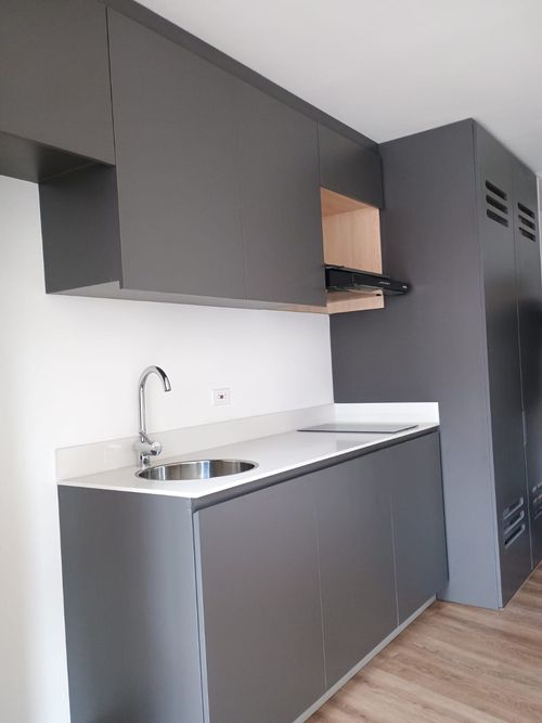 Apartaestudio en arriendo en Sagrado Corazon, Bogotá, 26 m² · foto 4 de 10