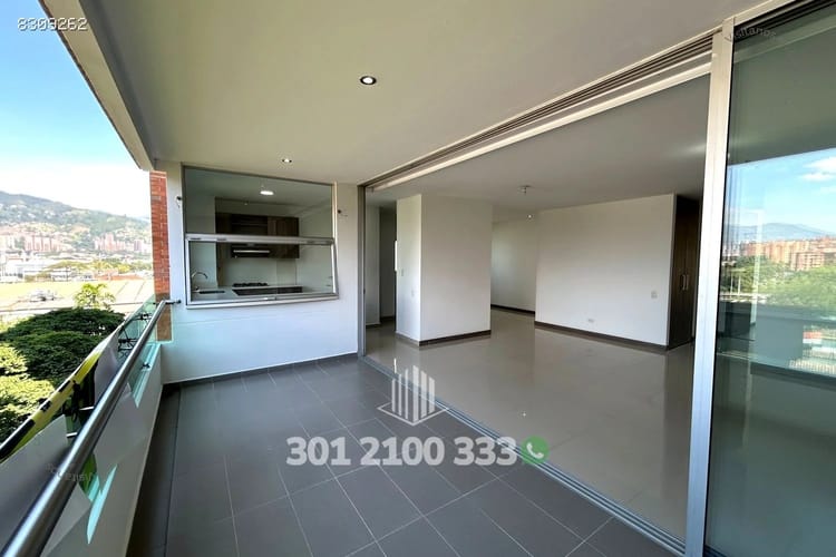 Apartamento de 2 alcobas en arriendo en Zuñiga, Envigado, 108 m² · foto 5 de 24