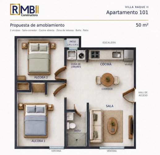 Apartamento en venta en Galicia, Santa Marta · foto 14 de 21