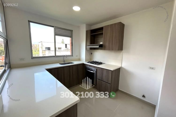 Apartamento de 2 alcobas en arriendo en Zuñiga, Envigado, 108 m² · foto 8 de 24