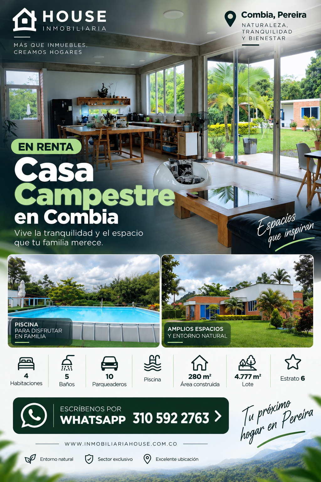 Casa en venta en Combia, Pereira · foto 14 de 16