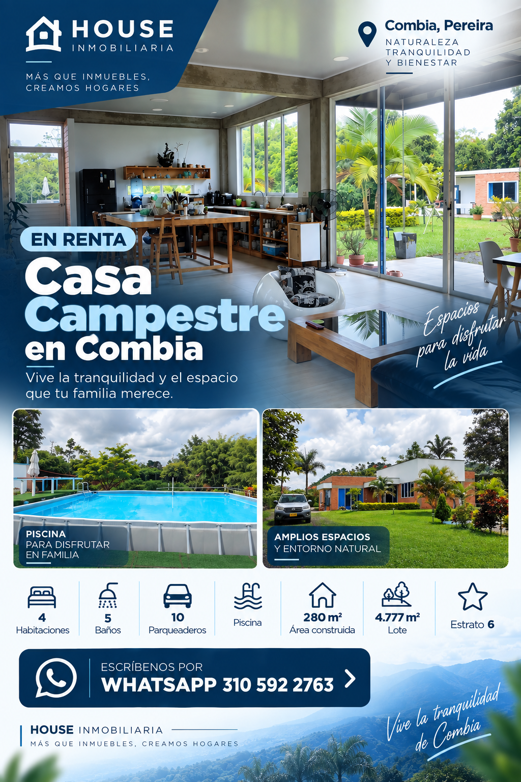 Casa en venta en Combia, Pereira · foto 15 de 16