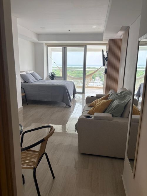 Apartaestudio en arriendo en Crespo, Cartagena, 28 m² · foto 5 de 13