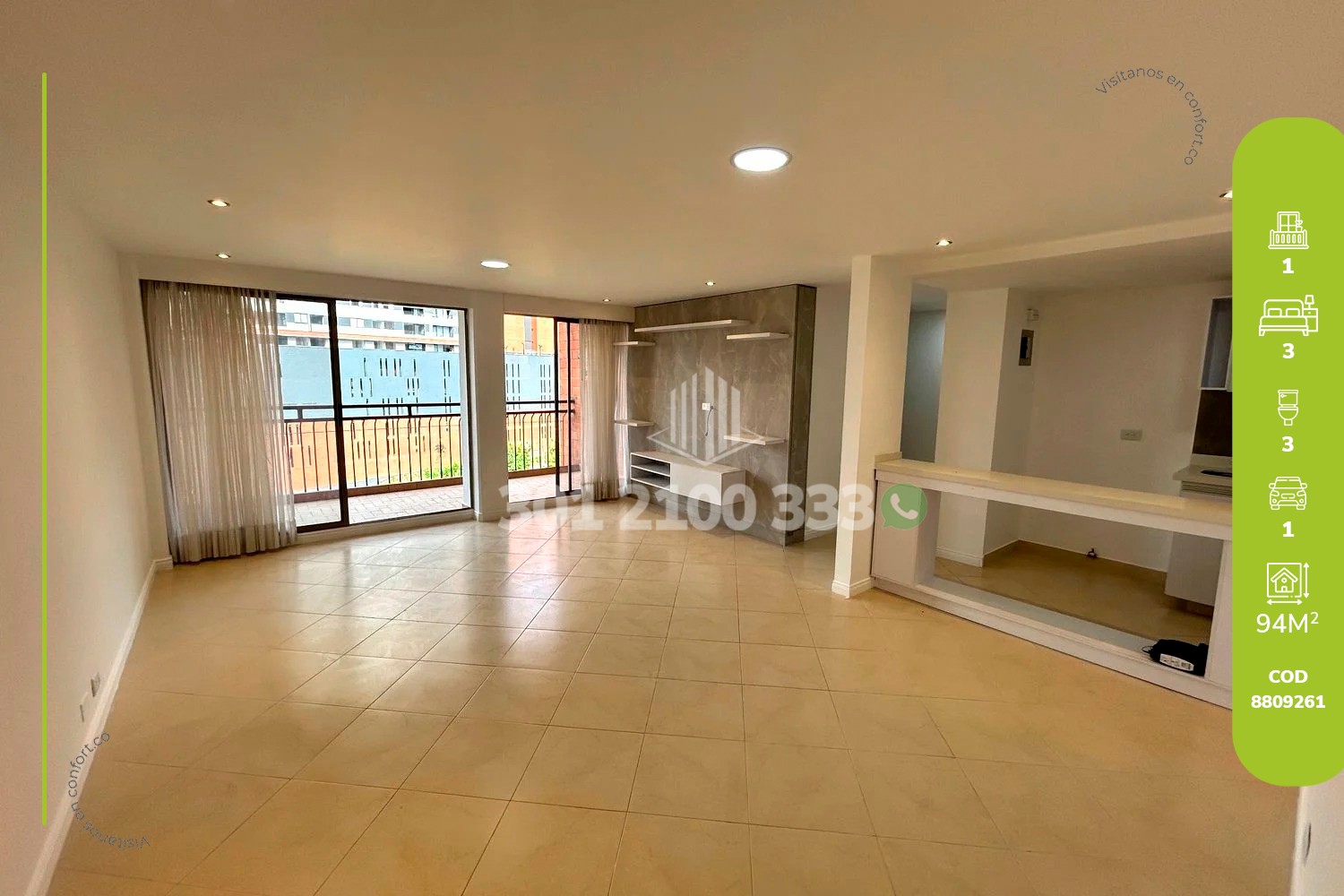 Apartamento en Arriendo en Escobero, Envigado