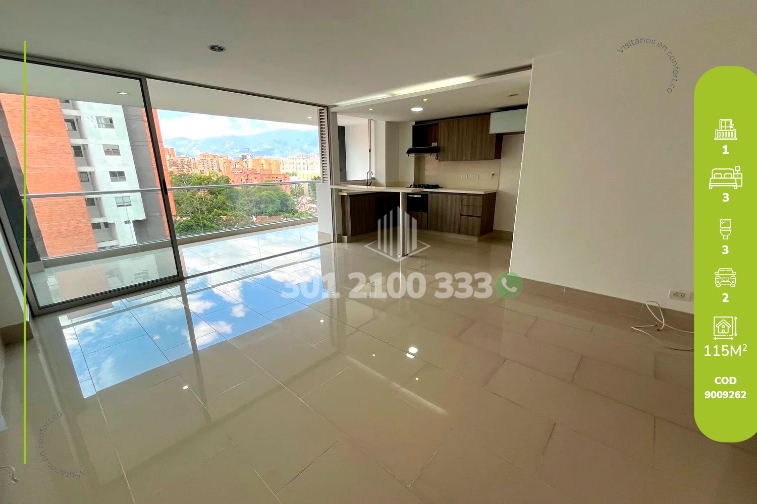 Apartamento en Arriendo en Zuñiga, Envigado