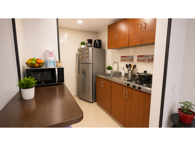 Apartamento de 3 alcobas en venta en Ub Cartuja, Funza, 43 m² · foto 2 de 7