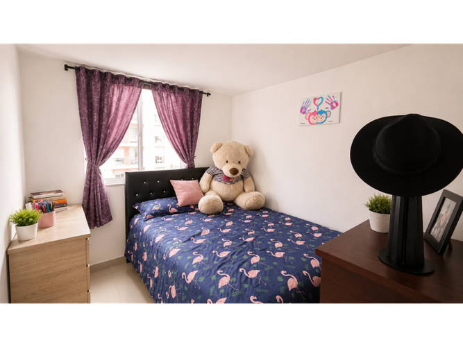 Apartamento de 3 alcobas en venta en Ub Cartuja, Funza, 43 m² · foto 4 de 7