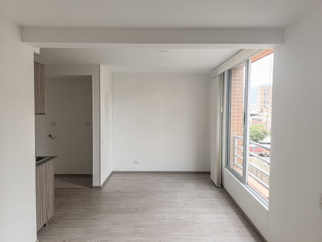 Apartamento de 1 alcoba en arriendo en Nueva Zelandia, Bogotá, 28 m² · foto 7 de 12