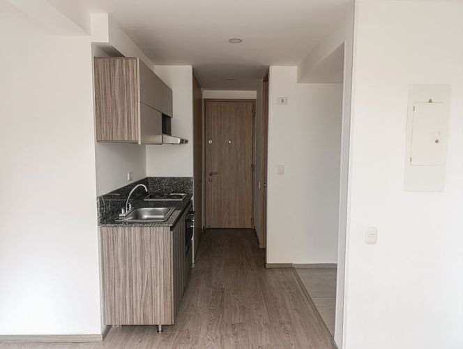 Apartamento de 1 alcoba en arriendo en Nueva Zelandia, Bogotá, 28 m² · foto 8 de 12