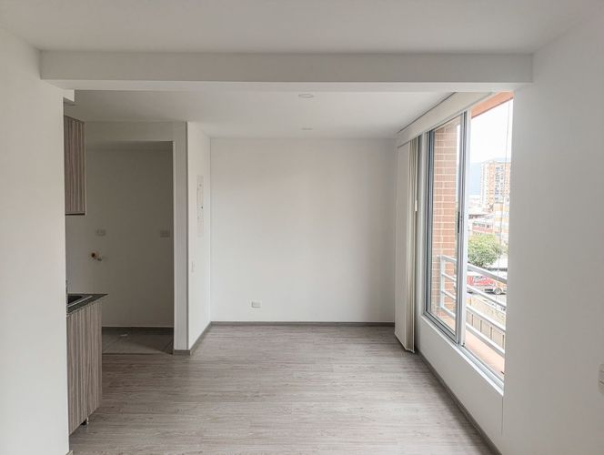 Apartamento de 1 alcoba en arriendo en Nueva Zelandia, Bogotá, 28 m² · foto 9 de 12