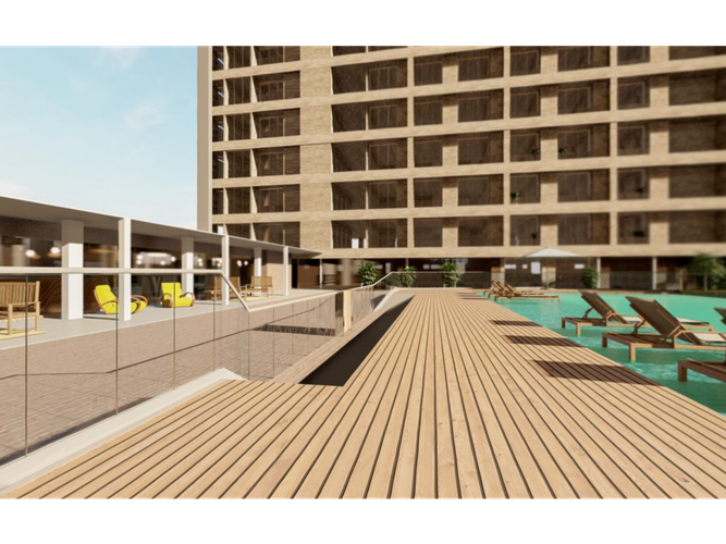 Apartamento de 1 alcoba en venta en Batallon Infanteria, Barranquilla, 36 m² · foto 9 de 10