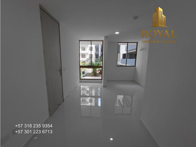 Apartamento de 2 alcobas en venta en Cr. Portal De Villa Carolina, Barranquilla, 54 m² · foto 3 de 24