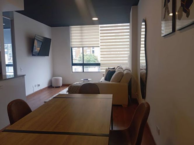 Apartamento de 1 alcoba en venta en Chico Norte, Bogotá, 49 m² · foto 2 de 12