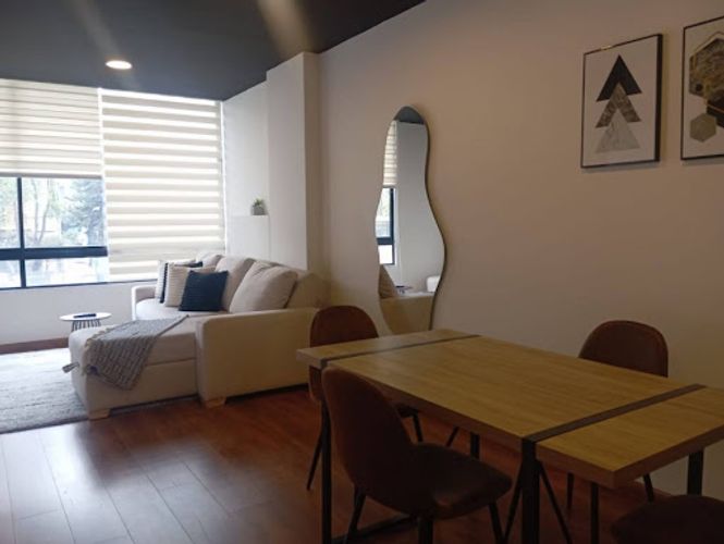 Apartamento de 1 alcoba en venta en Chico Norte, Bogotá, 49 m² · foto 3 de 12