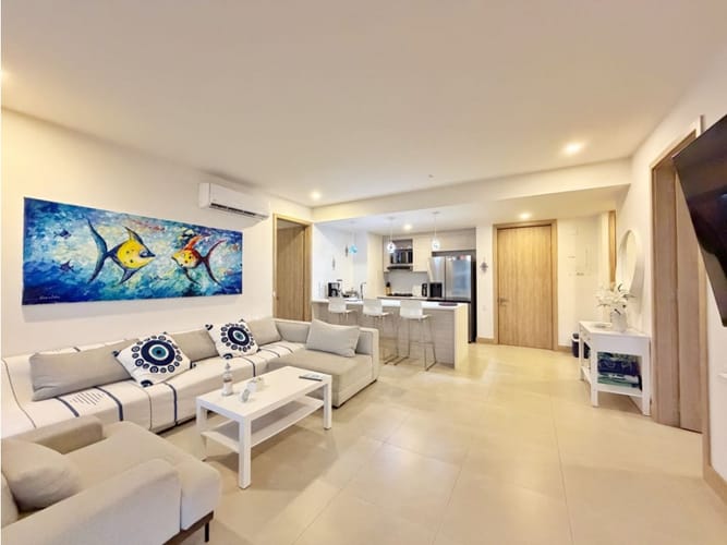 Apartamento de 2 alcobas en venta en Serena Del Mar, Cartagena, 116 m² · foto 2 de 22
