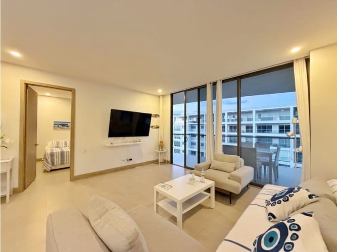 Apartamento de 2 alcobas en venta en Serena Del Mar, Cartagena, 116 m² · foto 8 de 22