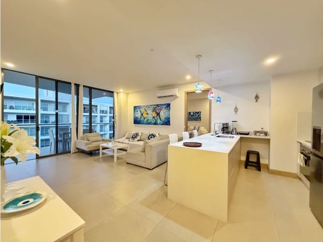 Apartamento de 2 alcobas en venta en Serena Del Mar, Cartagena, 116 m² · foto 9 de 22
