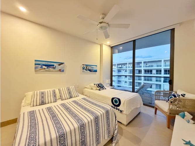 Apartamento de 2 alcobas en venta en Serena Del Mar, Cartagena, 116 m² · foto 11 de 22