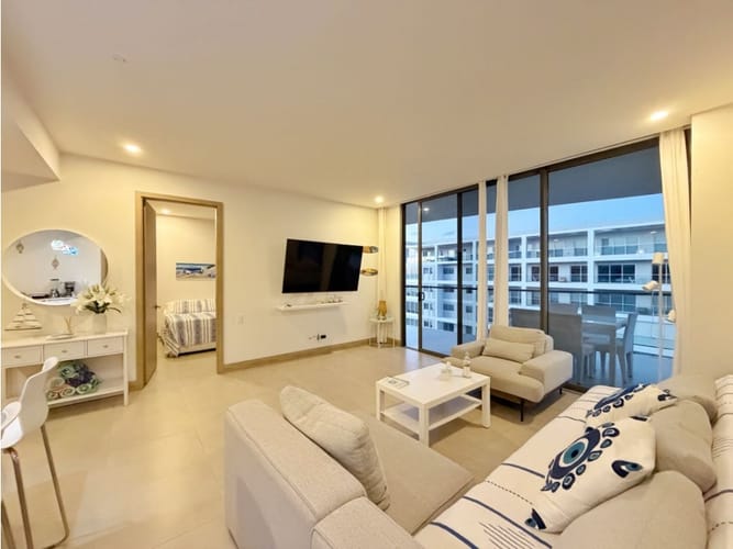 Apartamento de 2 alcobas en venta en Serena Del Mar, Cartagena, 116 m² · foto 18 de 22