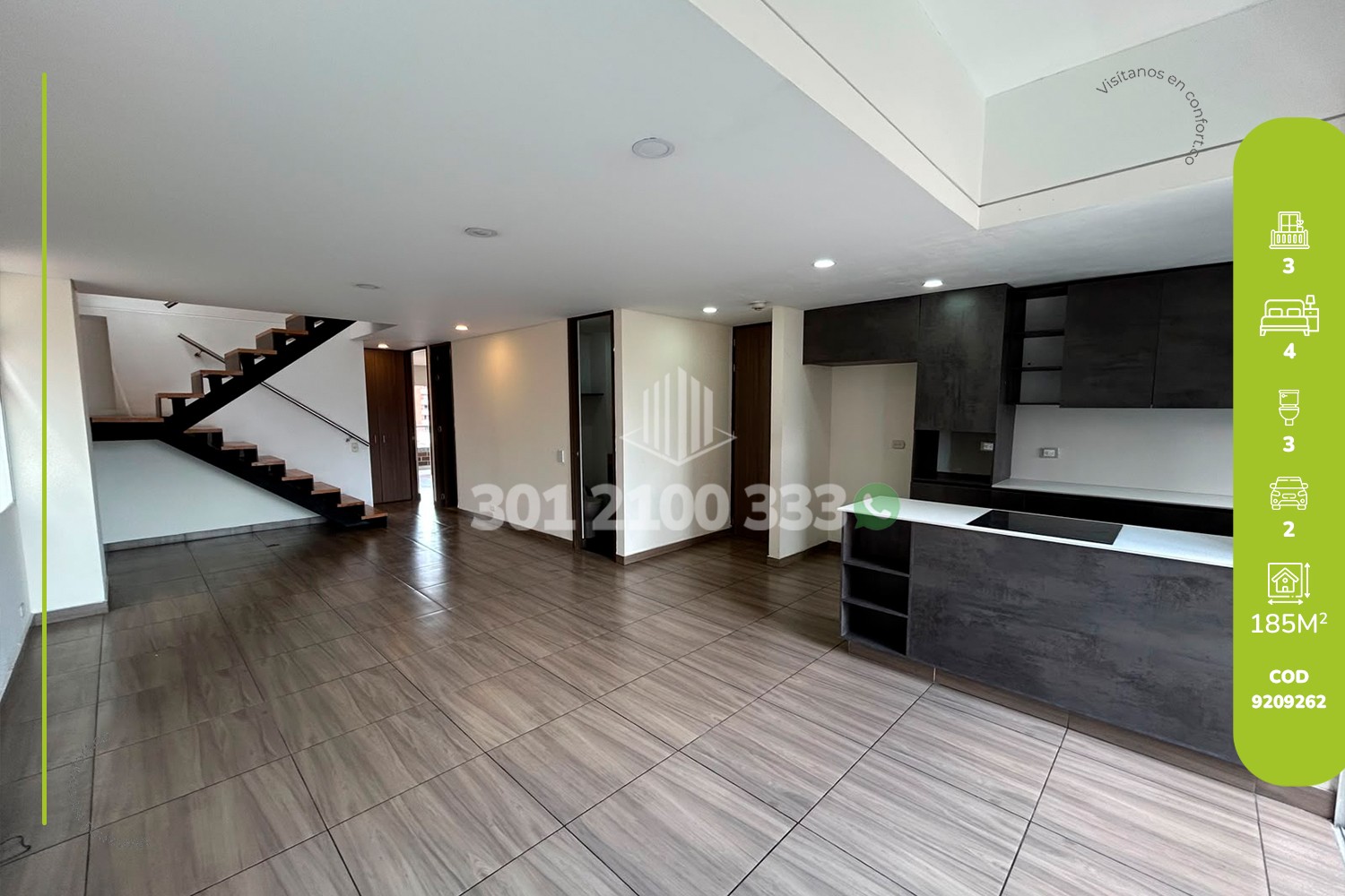 Apartment for rent in Zuñiga, Envigado