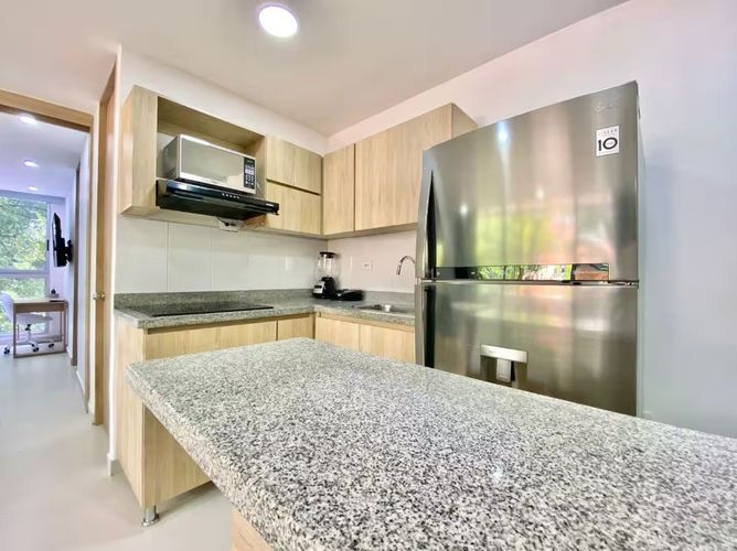 Apartamento de 1 alcoba en venta en El Poblado, Medellín, 51 m² · foto 6 de 13